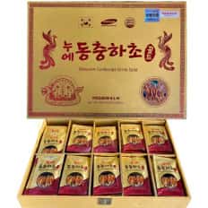 thumbnail Nước đông trùng hạ thảo hộp gỗ Pocheon 60 gói 10