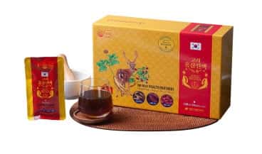 thumbnail Nước Sâm Nhung Hươu Táo Đỏ Hàn Quốc Daedong 30 gói 1