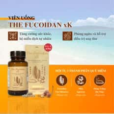 thumbnail Viên hỗ trợ điều trị ung thư The Fucoidan xK 180 viên 2