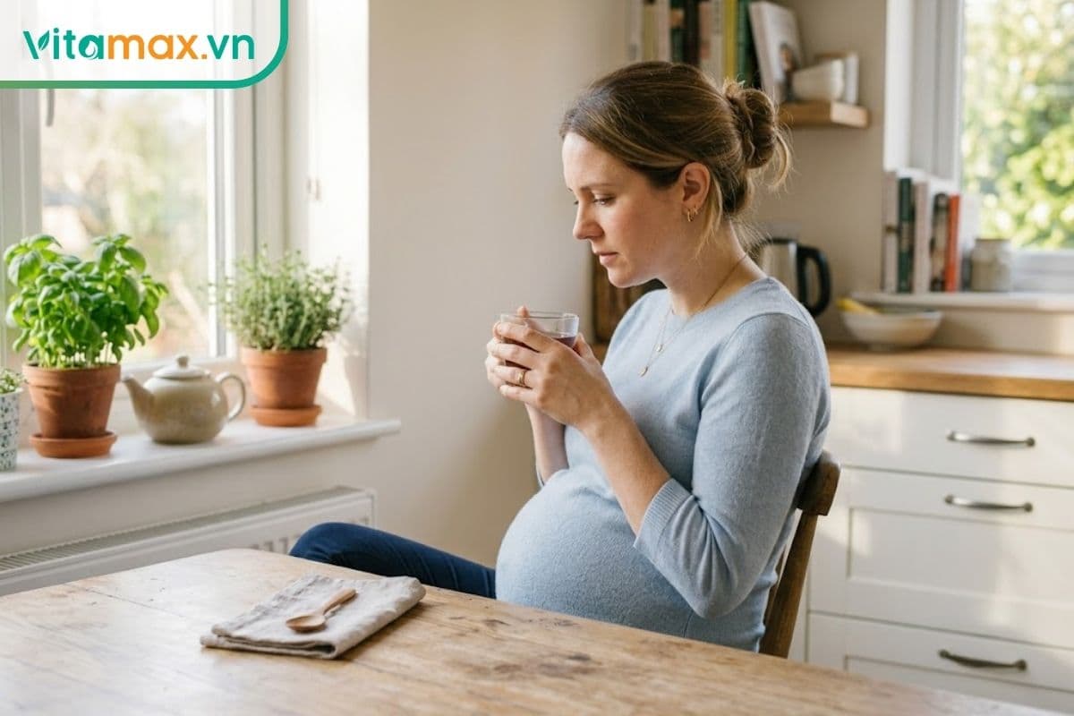 Bà bầu có uống được nước nấm linh chi không? Những rủi ro cần biết