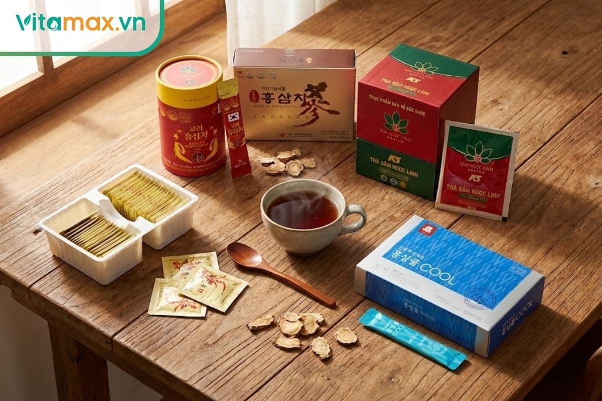 Bảng giá trà sâm hàn quốc 2025 tại Vitamax