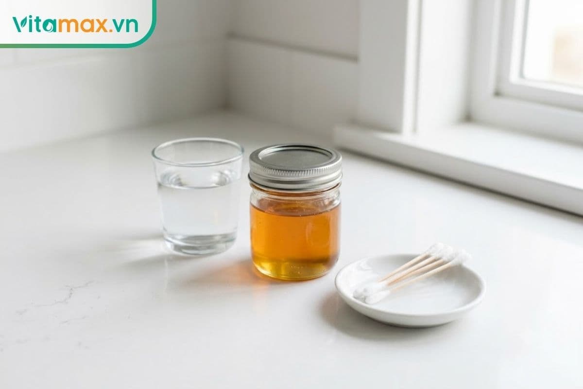 Bị lở miệng bôi mật ong được không? Cách dùng an toàn tại nhà