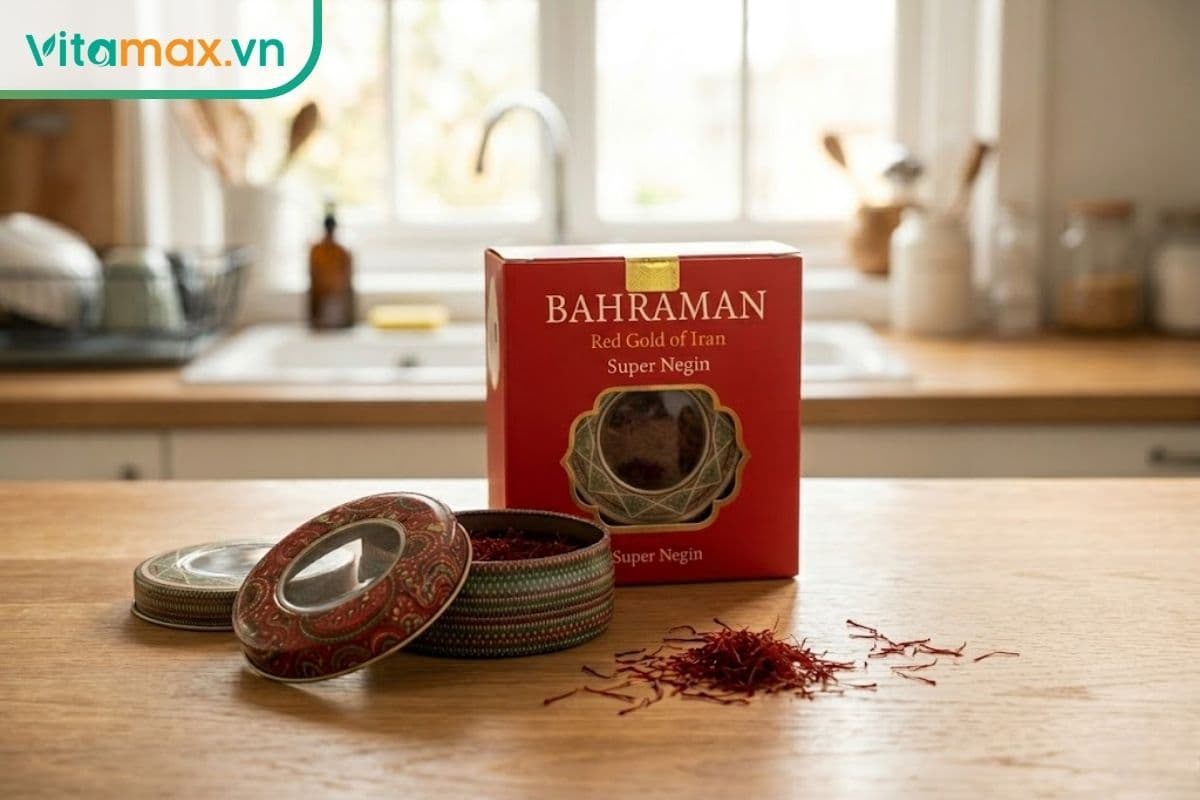 Cách bảo quản saffron đúng cách tránh nhạt mùi & xỉn mày