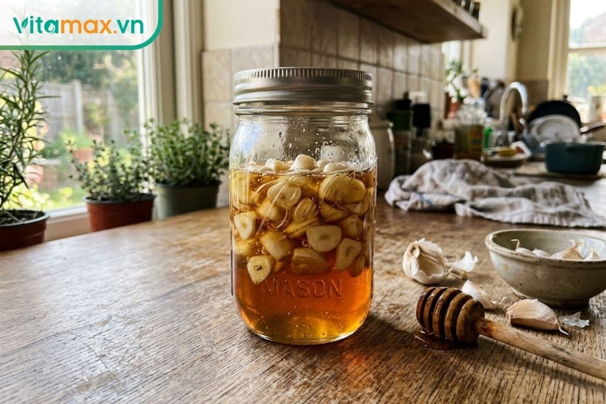 Cách làm rượu tỏi mật ong thơm ngon & nhanh chóng tại nhà