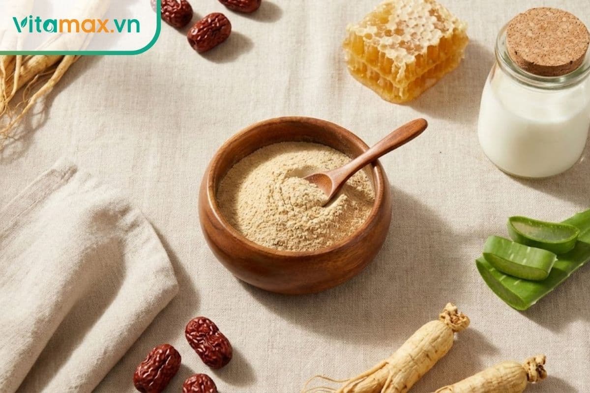10+ công thức mặt nạ bột sâm hàn quốc đẹp da, dễ làm tại nhà
