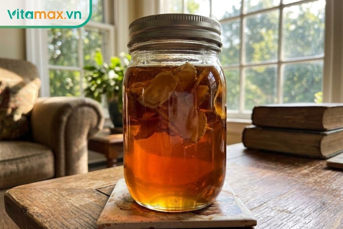 Cách ngâm rượu sâm ngọc linh ngon & dễ làm tại nhà