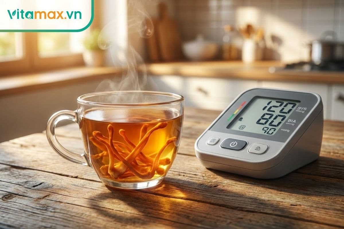 Huyết áp thấp có uống được đông trùng hạ thảo?