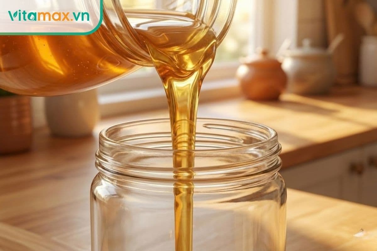 3 cách rót mật ong không bị sủi bọt nhanh gọn tại nhà