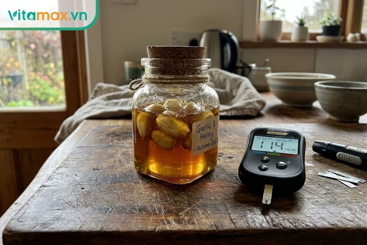 Tiểu đường có ăn được tỏi ngâm mật ong không? Cách sử dụng an toàn