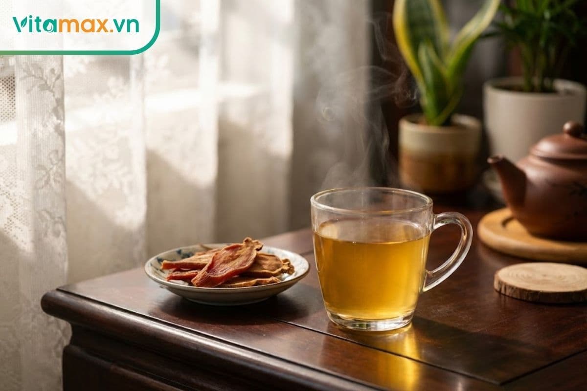 Trà sâm Hàn Quốc có tác dụng gì? Giải đáp dưới góc nhìn Đông y