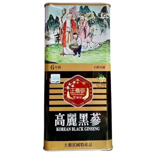 Hắc Sâm Củ Khô JEONGNONG Hàn Quốc Hộp 300g