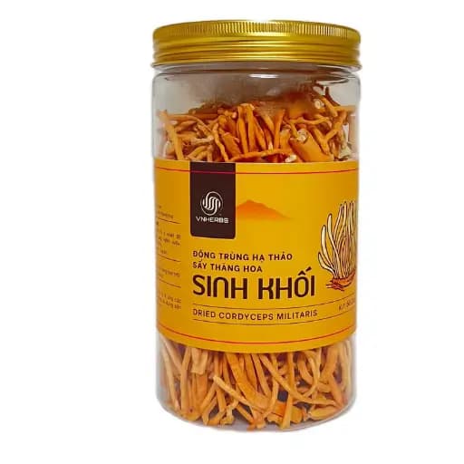 Đông trùng hạ thảo sấy thăng hoa Vnherbs Hũ 50g