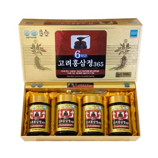 Cao hồng sâm 365 Red Ginseng Extract 4 Hũ
