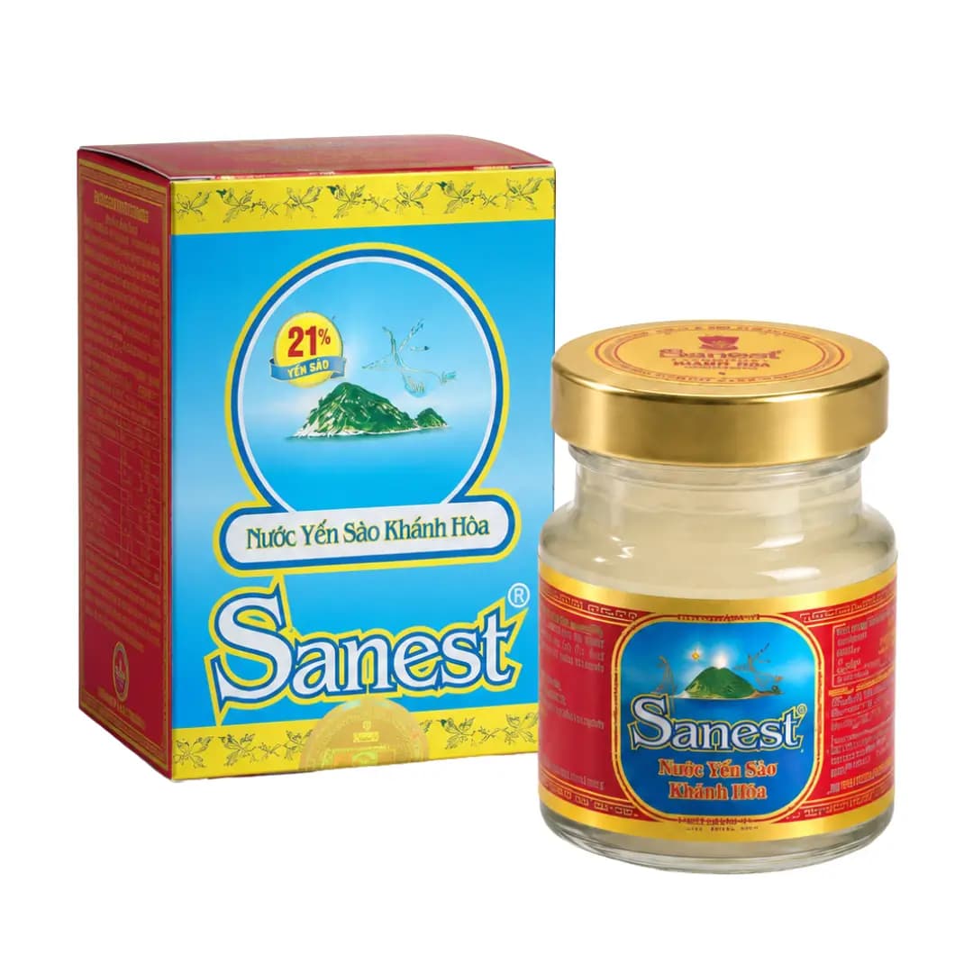 Nước Yến sào Khánh Hòa Sanest hũ 70ml (hũ lẻ) - không đường