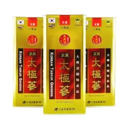 Thái cực sâm củ khô Daedong lớp thiên sâm hộp thiếc