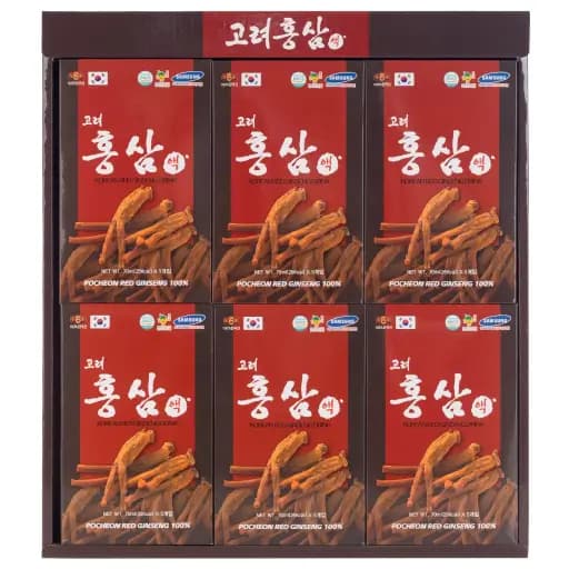 Nước Hồng Sâm 6 năm tuổi Pocheon hộp 30 gói