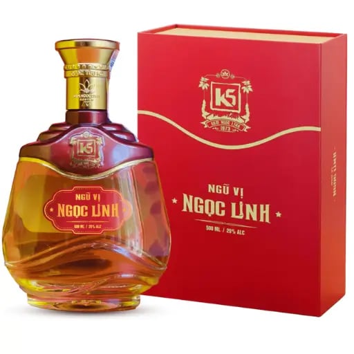 Rượu Sâm Ngọc Linh K5 Ngũ Vị