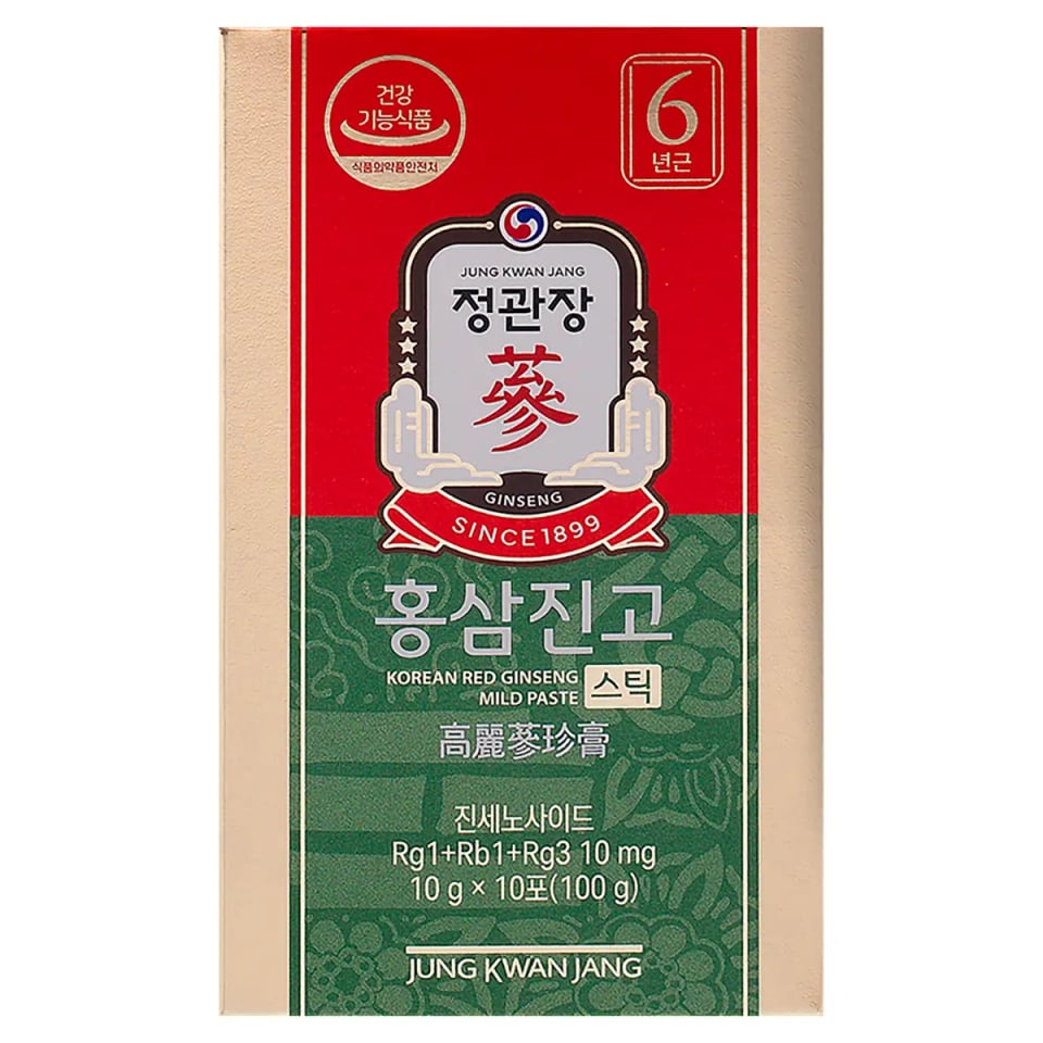 Hình Cao Hồng Sâm & Mật Ong Dạng Gói KGC Mild Paste (30 Gói x 10g) 5