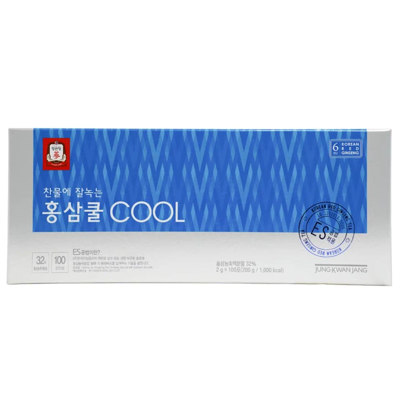 Hình Trà hồng sâm hoà tan KGC Tea Cool 100 gói 2