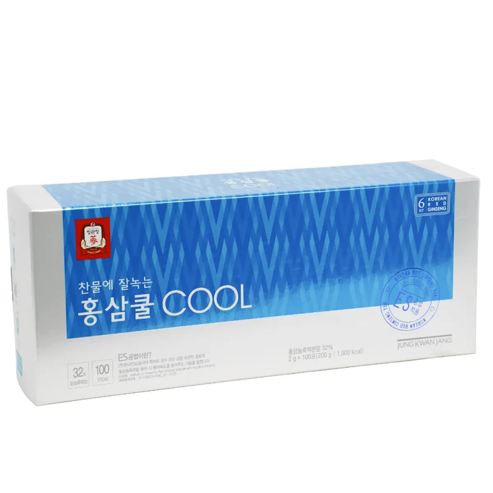 Hình Trà hồng sâm hoà tan KGC Tea Cool (100 gói x 2g) 3