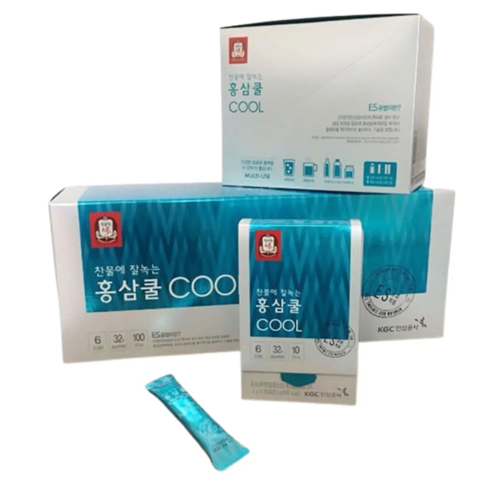 Hình Trà hồng sâm hoà tan KGC Tea Cool (100 gói x 2g) 7