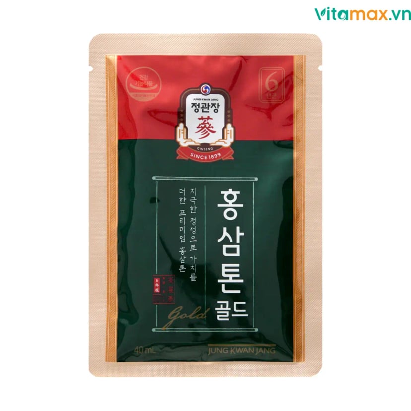 Hình Nước hồng sâm Hàn Quốc KGC Tonic Gold (30 gói x 40ml) 6