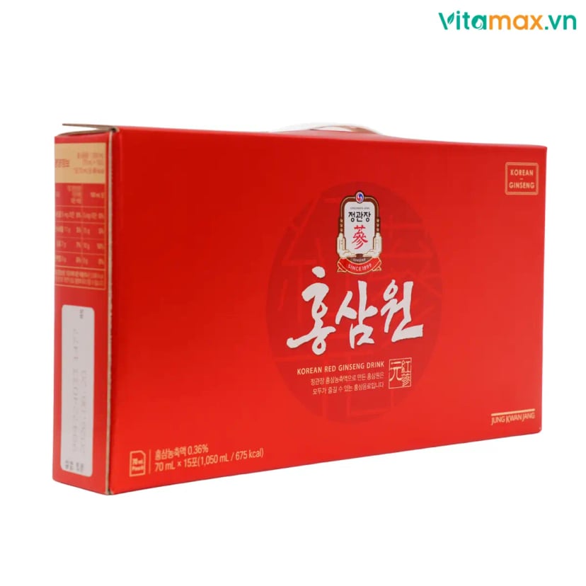 Hình Nước hồng sâm Won KGC Jung Kwan Jang hộp 15 gói 2