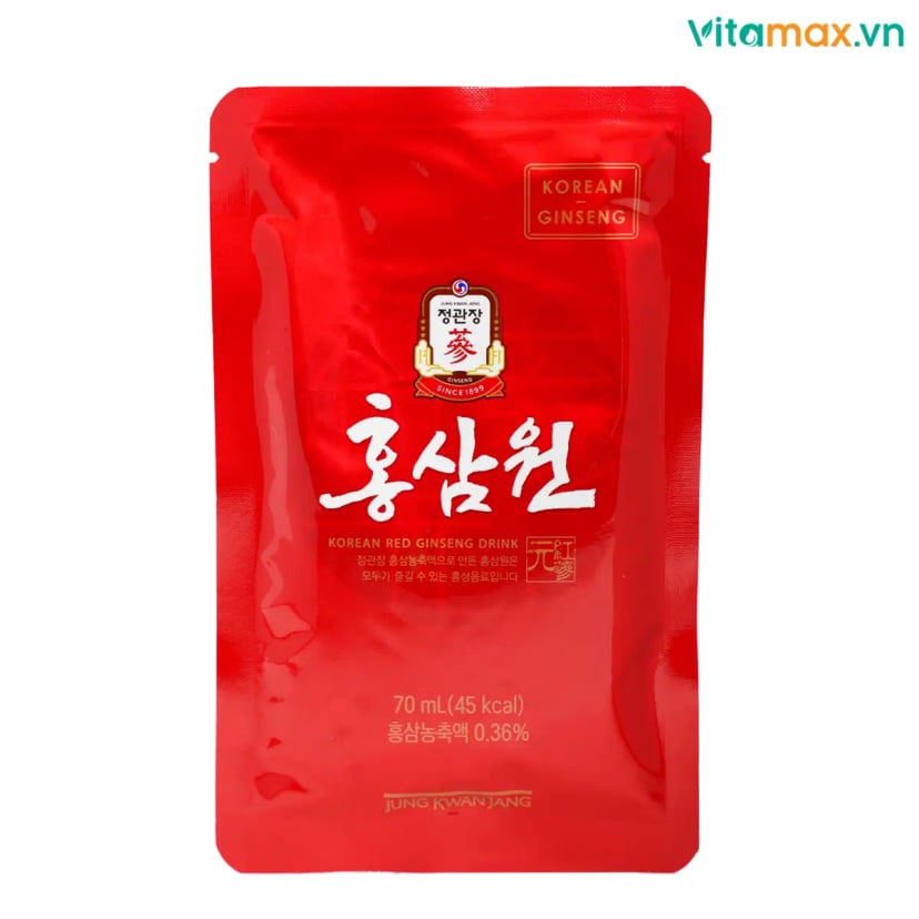 Hình Nước hồng sâm Won KGC Jung Kwan Jang hộp 15 gói 4