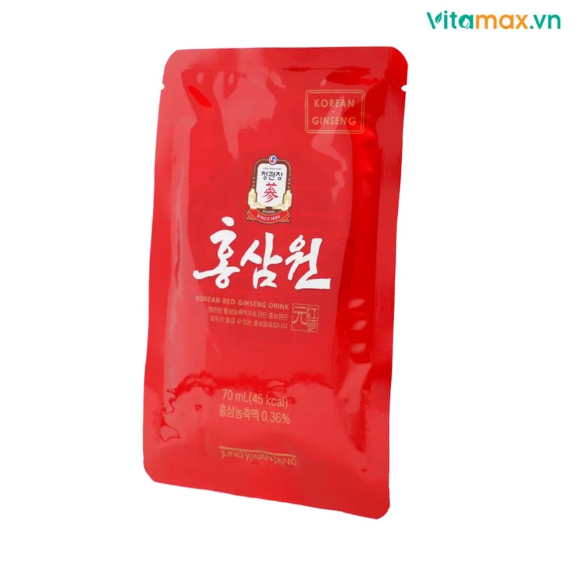 Hình Nước hồng sâm Won KGC Jung Kwan Jang hộp 15 gói 5