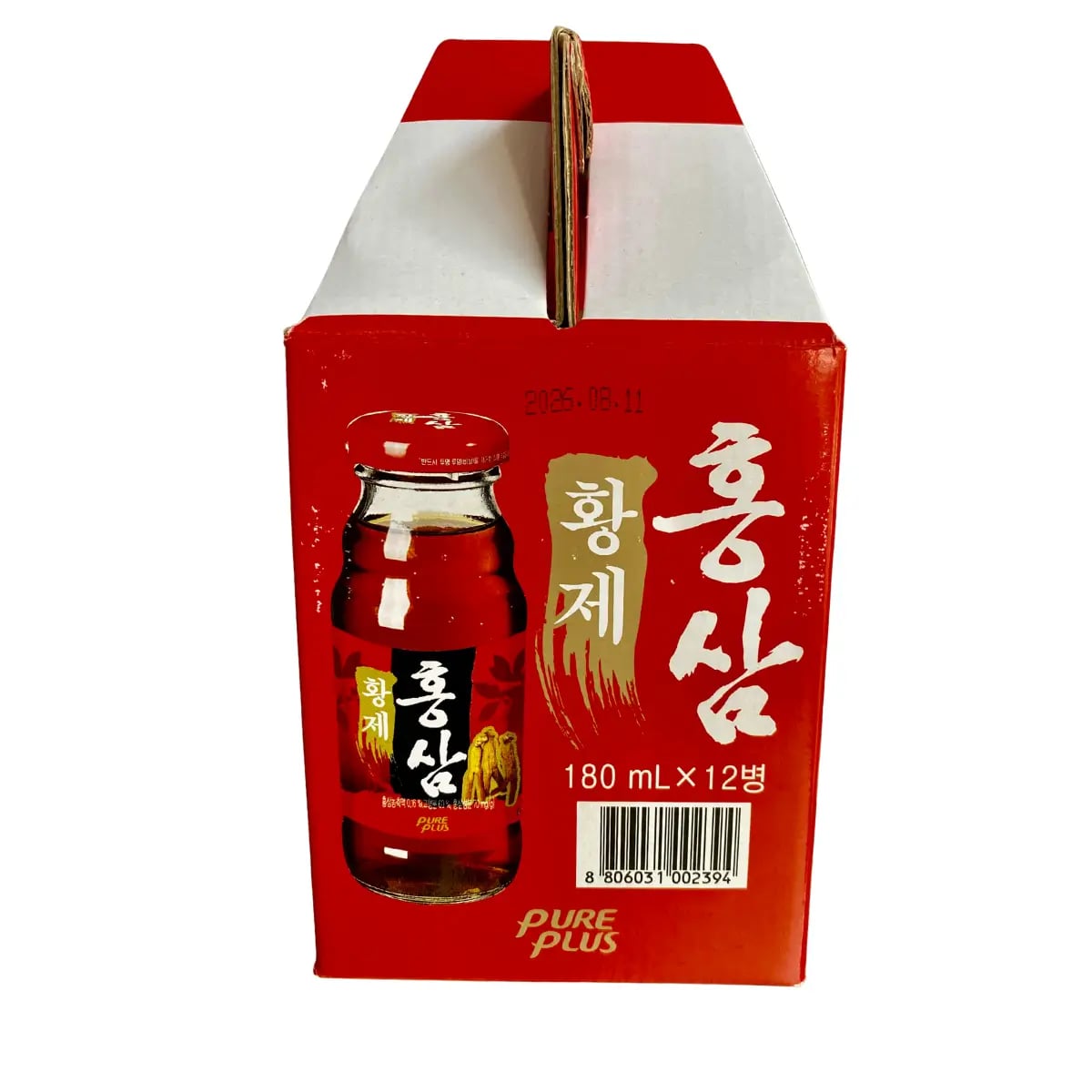 Hình Nước sâm chai Hàn Quốc Hoàng đế Pure Plus 12 chai 4