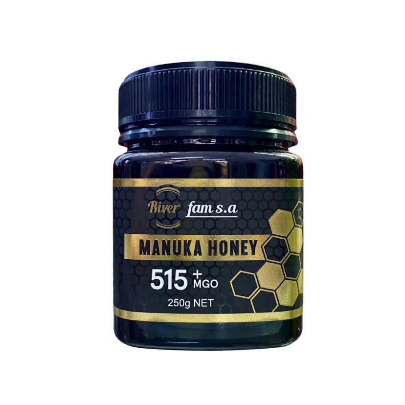 Hình Mật ong Manuka Úc RiverFAM 515+ MGO 250g 1