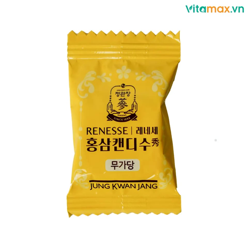 Hình Kẹo Hồng Sâm KGC Renesse Không Đường 240g 4