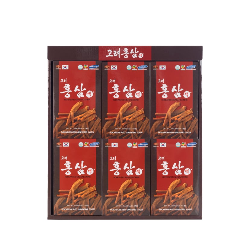 Hình Nước Hồng Sâm 6 năm tuổi Pocheon hộp 30 gói 2