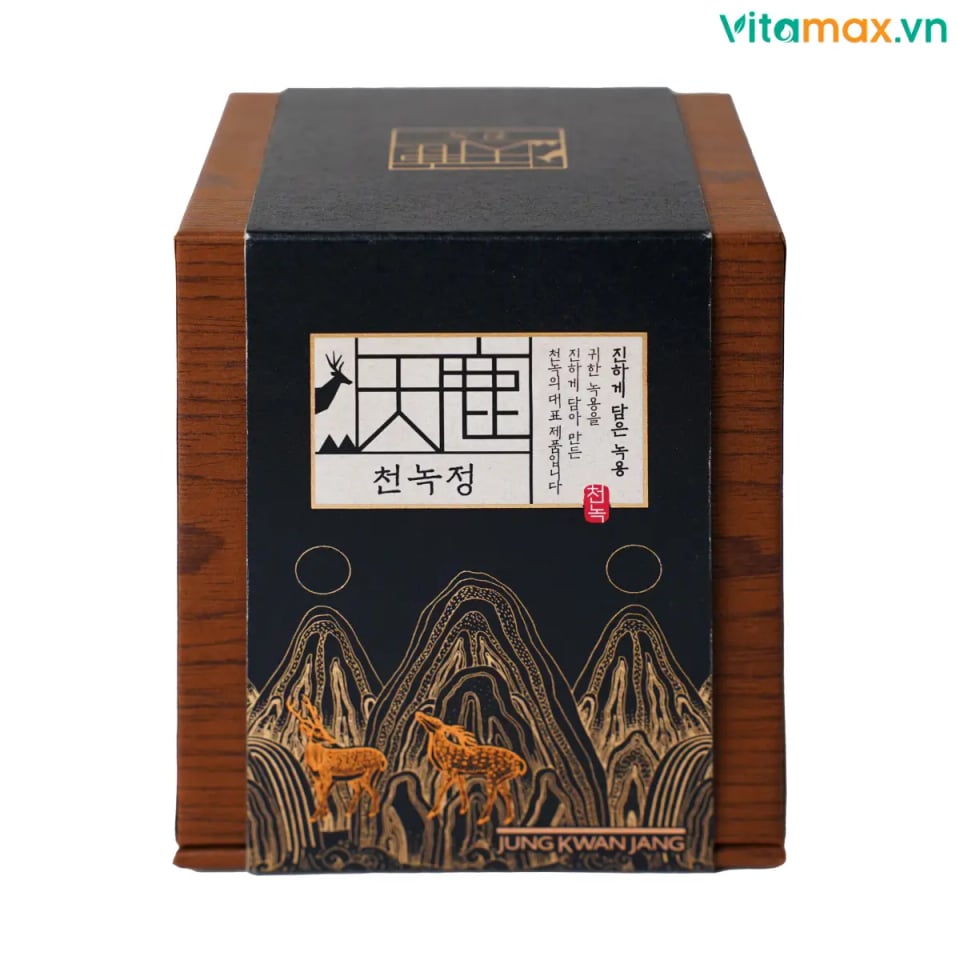 Hình Cao Hồng Sâm Nhung Hươu KGC Cheon Nok Extract Hũ 180g 3