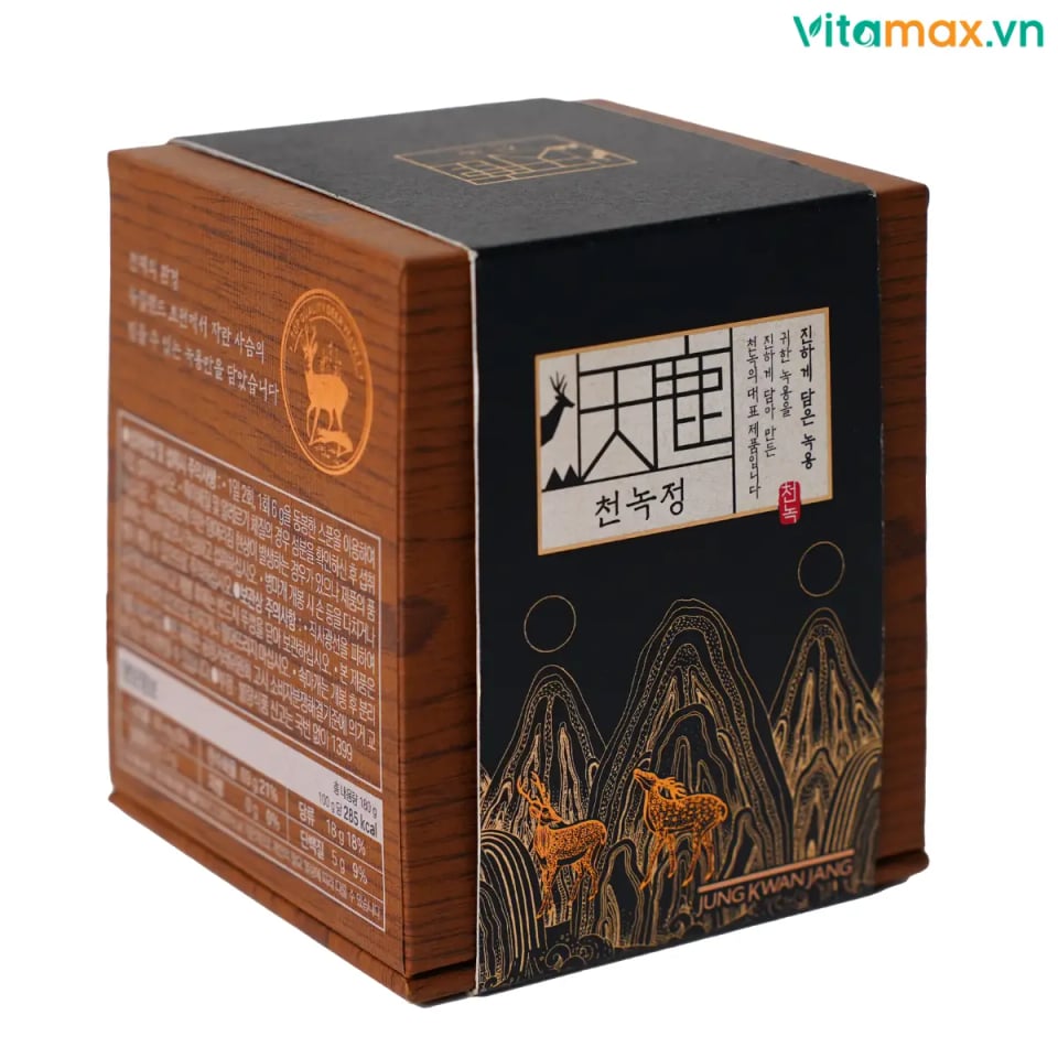 Hình Cao Hồng Sâm Nhung Hươu KGC Cheon Nok Extract Hũ 180g 4
