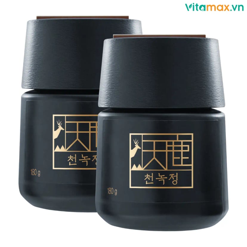 Hình Cao Hồng Sâm Nhung Hươu KGC Cheon Nok Extract (2 Hũ x 180g) 3