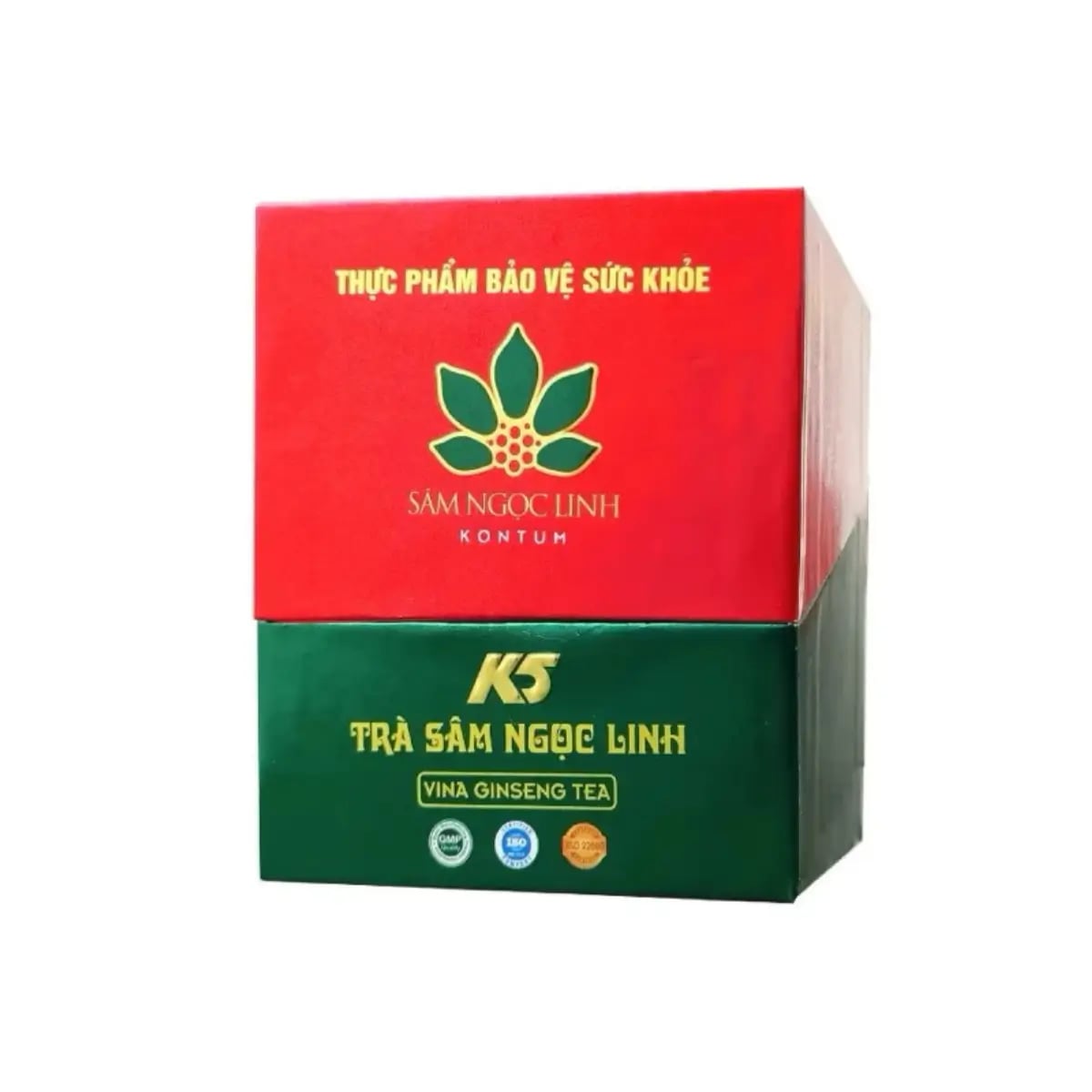Hình Trà Sâm Ngọc Linh K5 Vina Giseng Tea 20 Gói 3