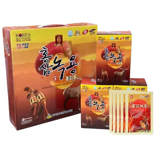 Nước Hồng Sâm Nhung Hươu Hàn Quốc KYUNGPOOK Hộp 30 gói