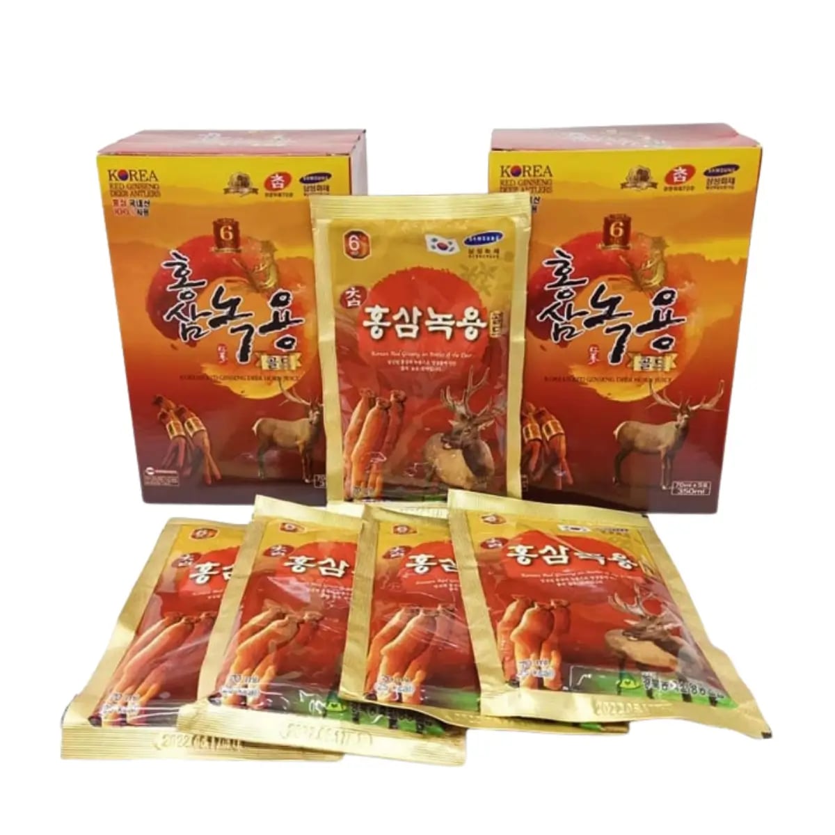 Hình Nước Hồng Sâm Nhung Hươu Hàn Quốc KYUNGPOOK Hộp 30 gói 6