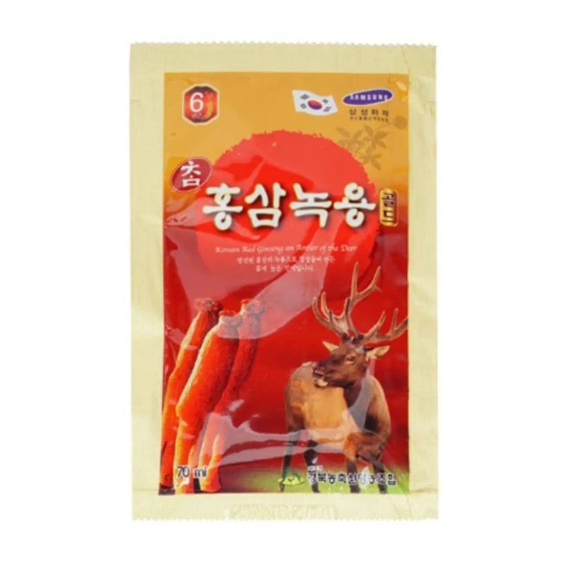 Hình Nước Hồng Sâm Nhung Hươu Hàn Quốc KYUNGPOOK Hộp 30 gói 7