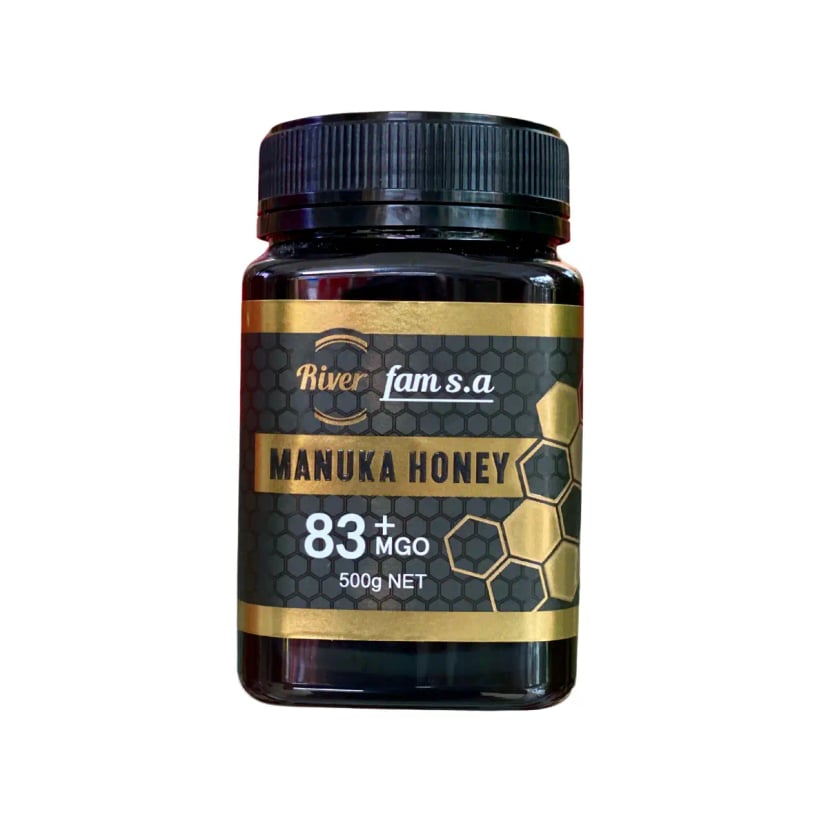 Hình Mật ong Manuka RiverFAM MGO 83+ Hũ 500g 1
