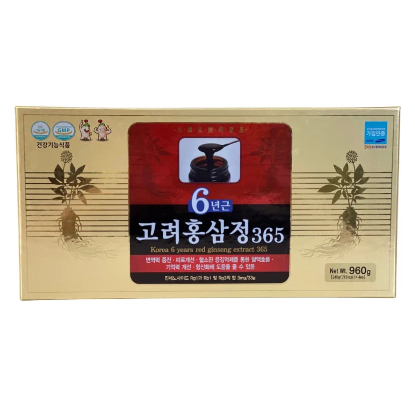 Hình Cao hồng sâm 365 Red Ginseng Extract 4 Hũ 2