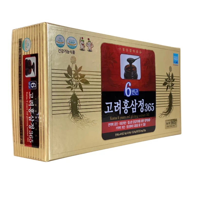 Hình Cao hồng sâm 365 Red Ginseng Extract 4 Hũ 4