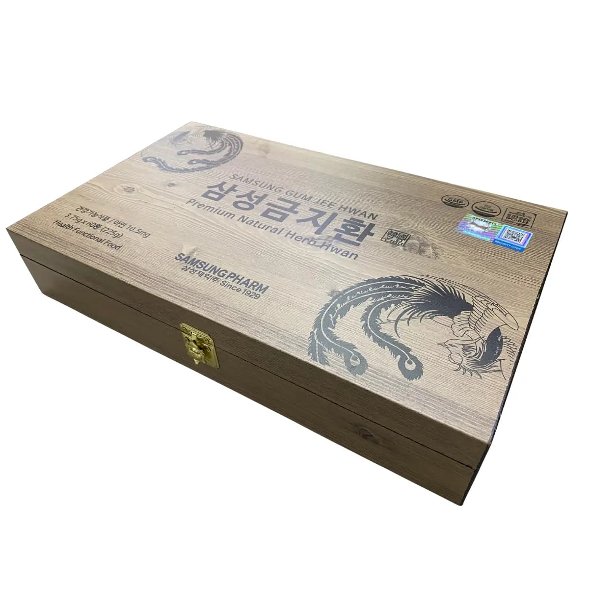 Hình Viên Bổ Não Samsung Gum Jee Hwang Hộp Gỗ 60 viên 4