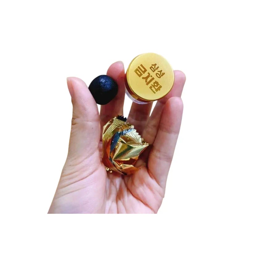 Hình Viên Bổ Não Samsung Gum Jee Hwang Hộp Gỗ 60 viên 10