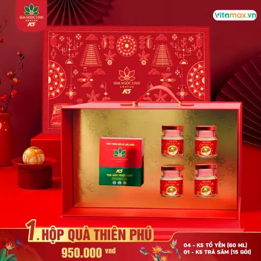 Set Quà Tặng Sâm Ngọc Linh "Thiên Phú"