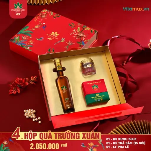 Set Quà Tặng Sâm Ngọc Linh "Trường Xuân"
