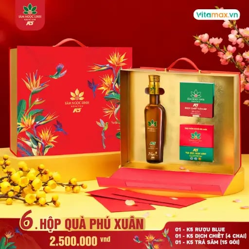 Hình Set Quà Tặng Sâm Ngọc Linh "Phú Xuân" 3