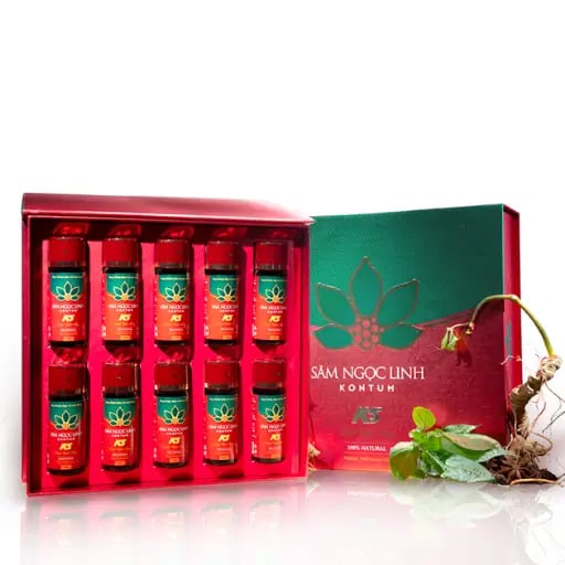 Dịch chiết Sâm Ngọc Linh K5 – 50ml – 10 chai/hộp
