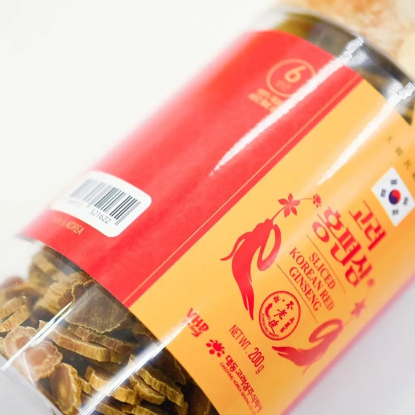 Hình Hồng sâm khô thái lát Daedong lọ 200g 2